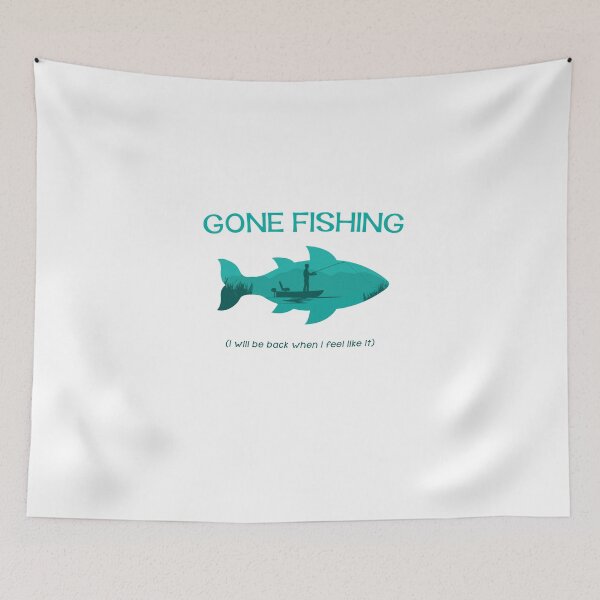 Item preview, Gone Fishing designed and sold by MellowGroove.