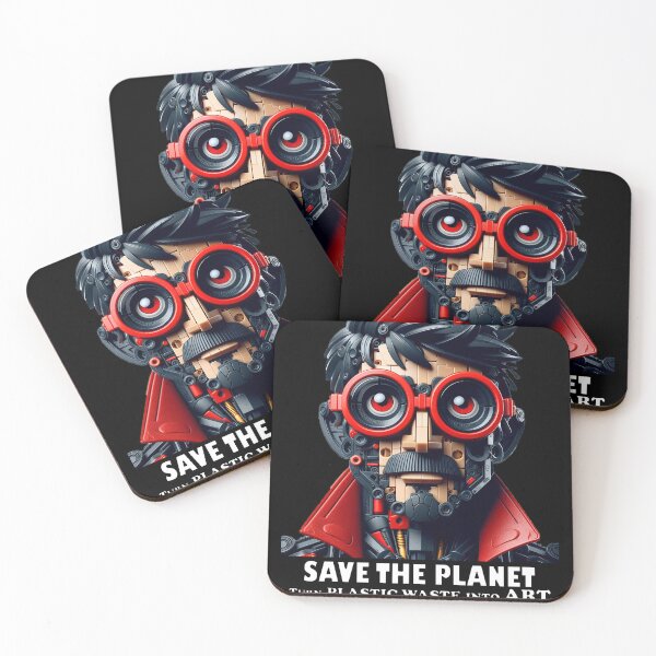 Item preview, Save the Planet Turn plastic waste into art 2 designed and sold by PictaNova.