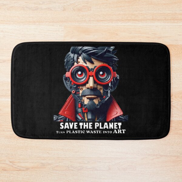 Item preview, Save the Planet Turn plastic waste into art 2 designed and sold by PictaNova.