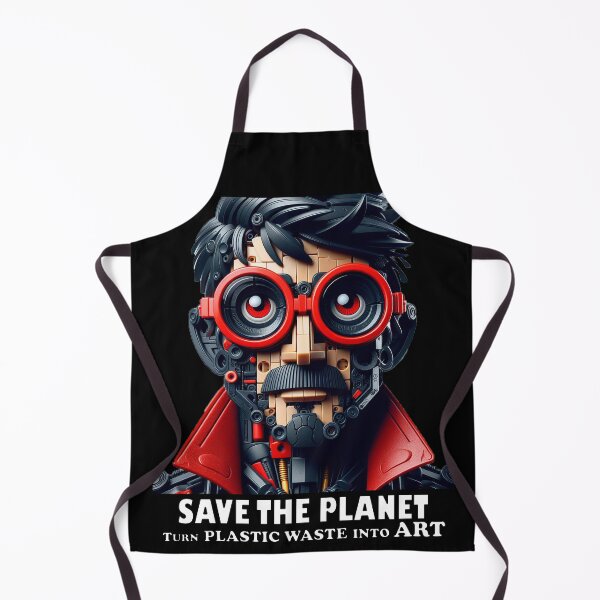 Item preview, Save the Planet Turn plastic waste into art 2 designed and sold by PictaNova.