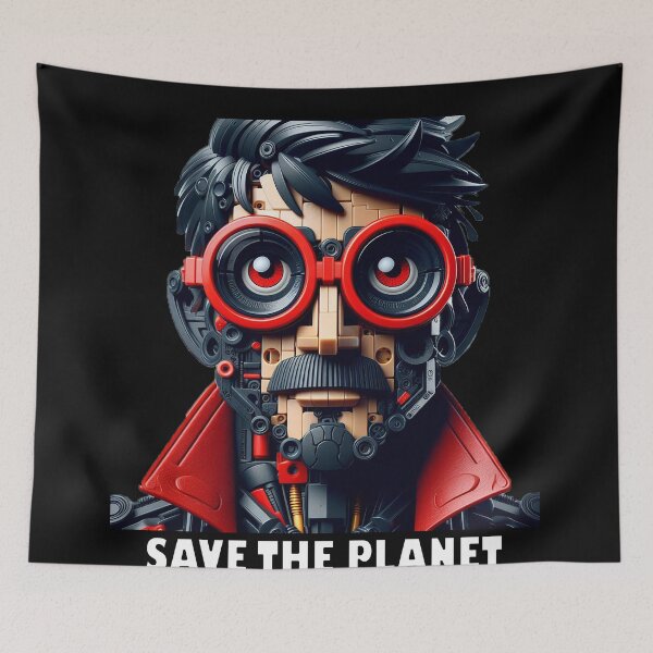 Item preview, Save the Planet Turn plastic waste into art 2 designed and sold by PictaNova.