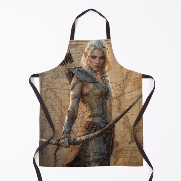 Item preview, The Elven Archer designed and sold by Samantha AI Artist.