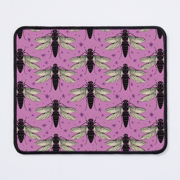 Item preview, Cicada pattern Insect Enthusiasts entomology violet designed and sold by AlchemyColor.