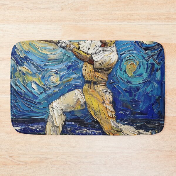 Item preview, Baseball player | Painting in the style of Vincent van Gogh designed and sold by ComicsFactory.