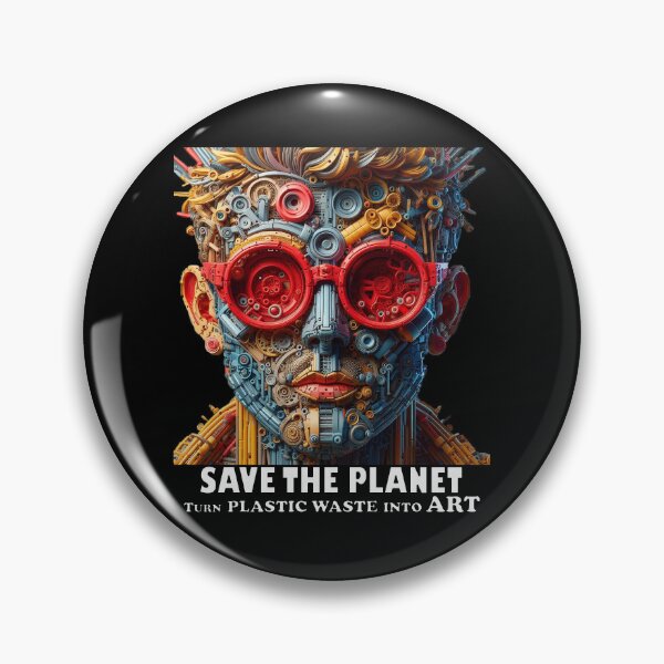 Item preview, Save the Planet Turn plastic waste into art 3 designed and sold by PictaNova.