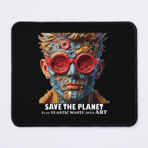 Item preview, Save the Planet Turn plastic waste into art 3 designed and sold by PictaNova.
