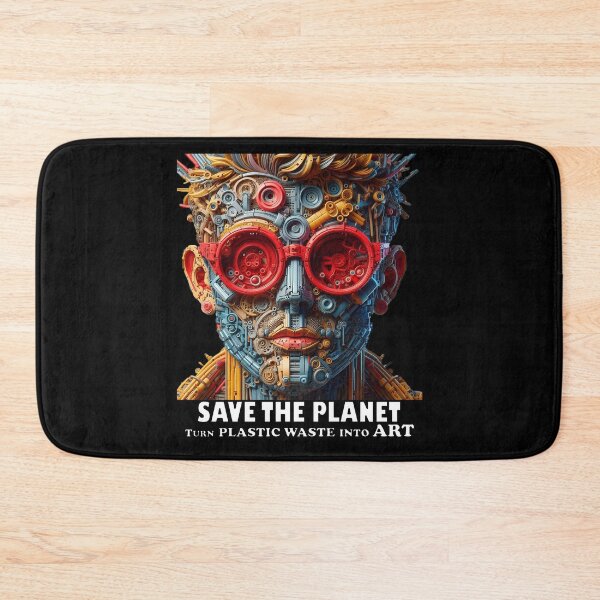 Item preview, Save the Planet Turn plastic waste into art 3 designed and sold by PictaNova.