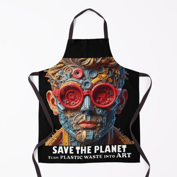 Item preview, Save the Planet Turn plastic waste into art 3 designed and sold by PictaNova.