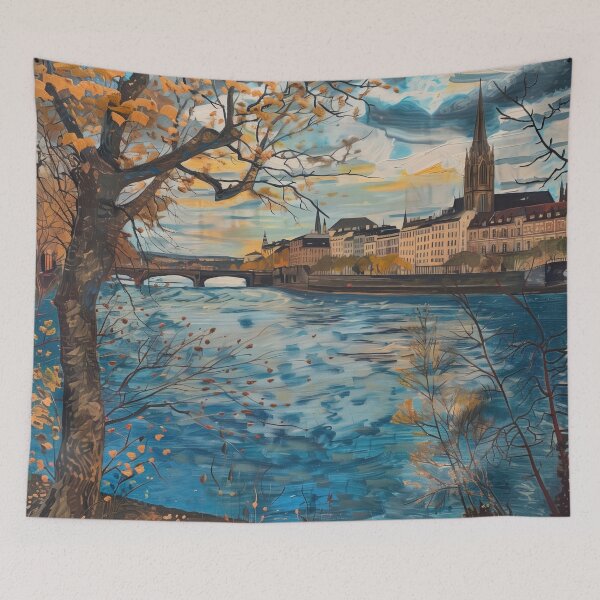 Item preview, Basel | Painting in the style of Vincent van Gogh designed and sold by ComicsFactory.