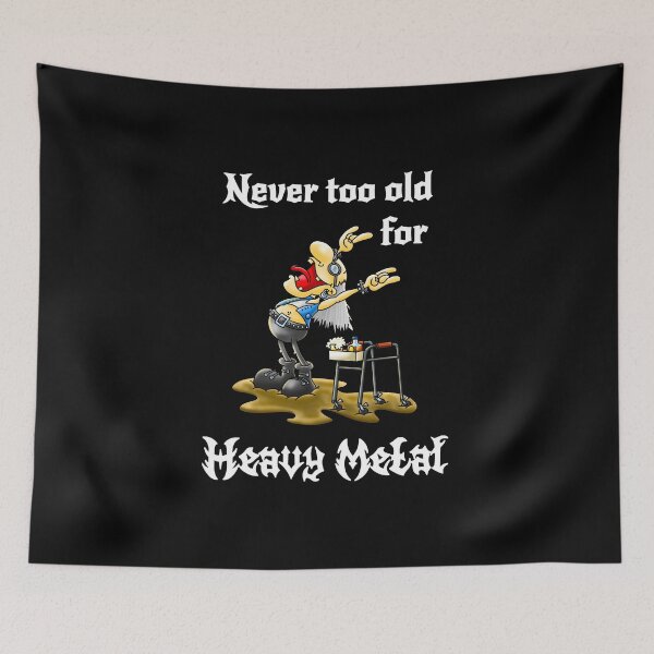 Item preview, Never too old for Heavy Metal - Metal Opa designed and sold by ollibabu.