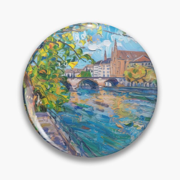 Item preview, Basel | Painting in the style of Vincent van Gogh designed and sold by ComicsFactory.