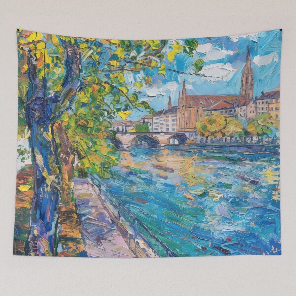 Item preview, Basel | Painting in the style of Vincent van Gogh designed and sold by ComicsFactory.