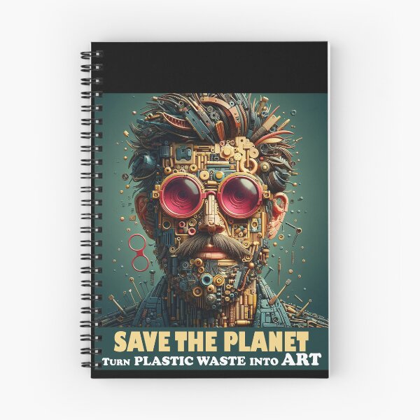 Item preview, Save the Planet Turn plastic waste into art 4 designed and sold by PictaNova.