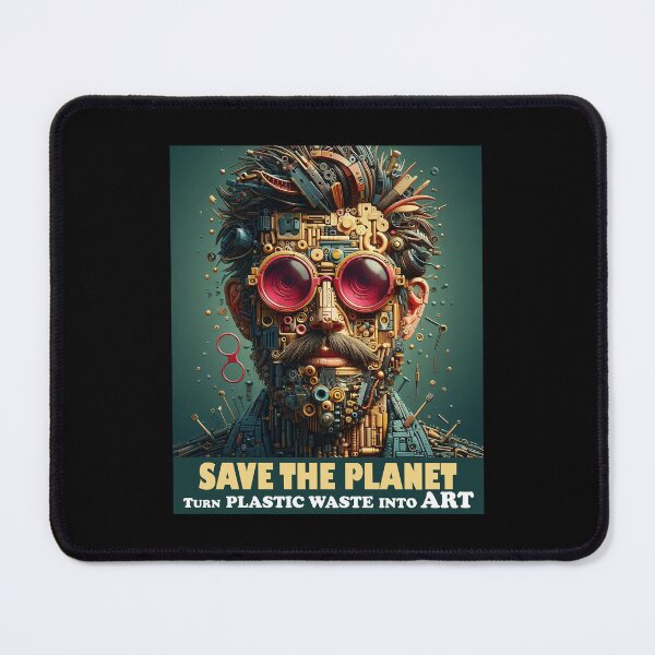 Item preview, Save the Planet Turn plastic waste into art 4 designed and sold by PictaNova.