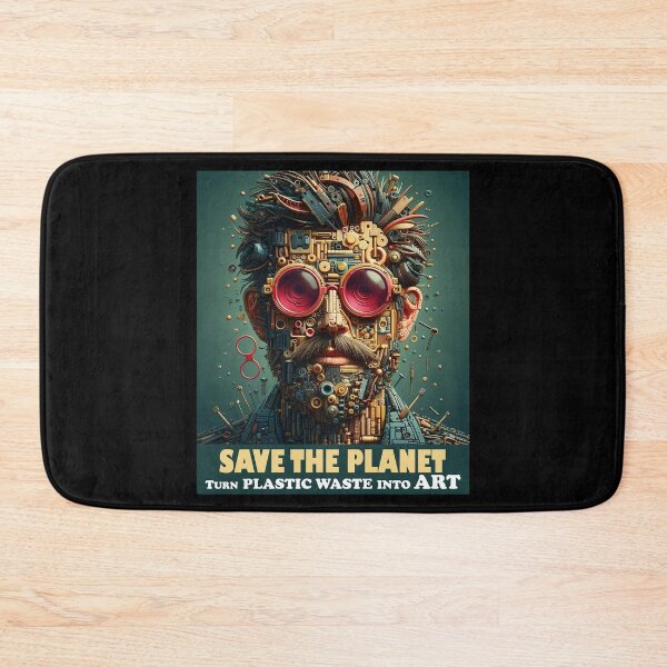 Item preview, Save the Planet Turn plastic waste into art 4 designed and sold by PictaNova.