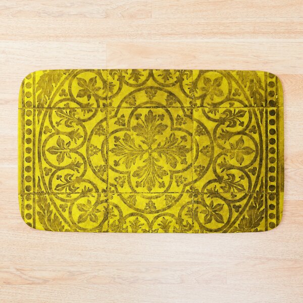 Item preview, Ornate yellow tiles designed and sold by SpectraScope.