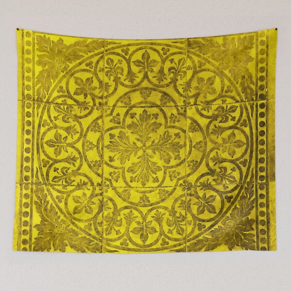 Item preview, Ornate yellow tiles designed and sold by SpectraScope.