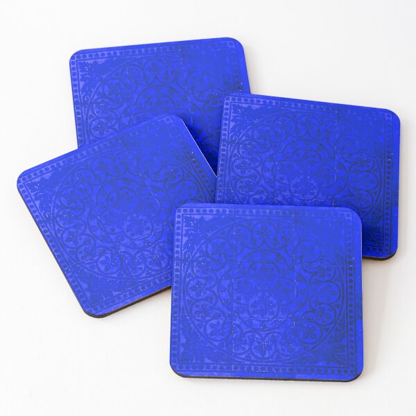Item preview, Ornate blue tiles designed and sold by SpectraScope.