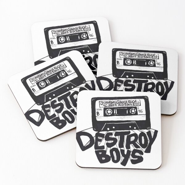 Item preview, Destroy Boys Logo designed and sold by Monique-Odette.