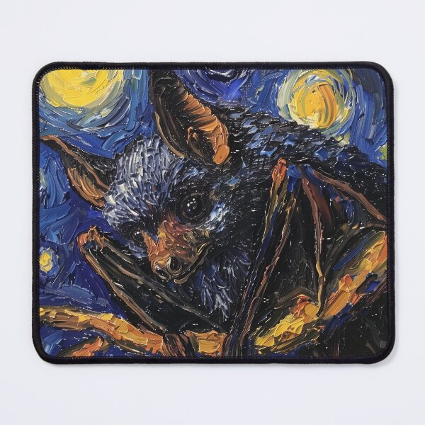 Item preview, Bat | Painting in the style of Vincent van Gogh designed and sold by ComicsFactory.