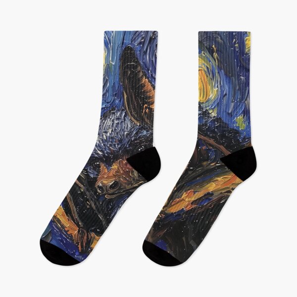 Item preview, Bat  | Painting in the style of Vincent van Gogh designed and sold by ComicsFactory.