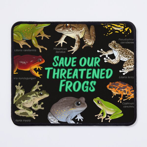 Item preview, Save Our Threatened Frogs designed and sold by ADOLFODEZ.