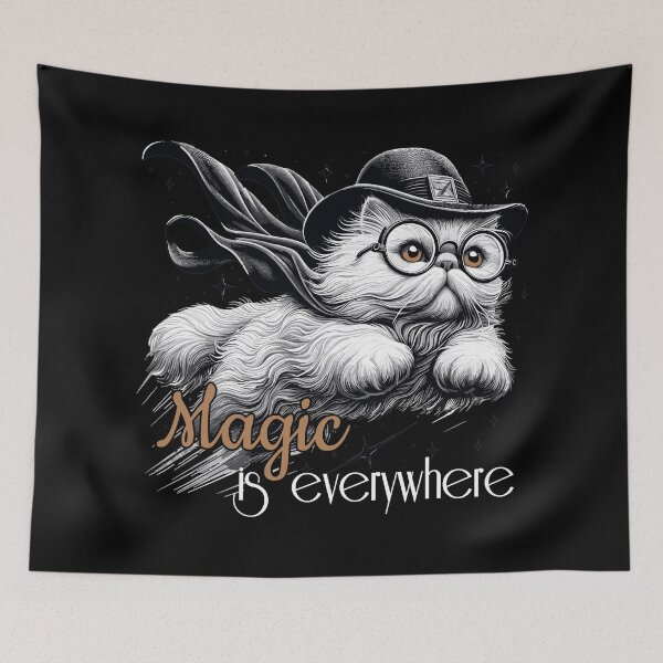 Item preview, Magic Persian white Persian cat gift designed and sold by Pineapple-Tree.