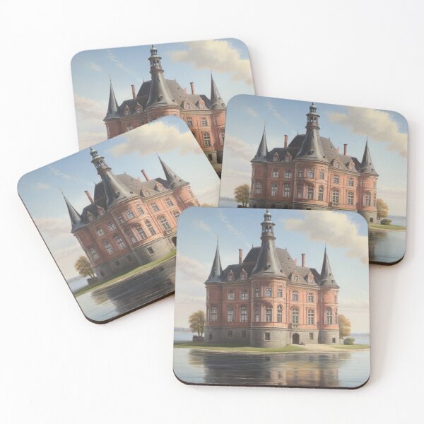 Item preview, Fairy-tale castle surrounded by water designed and sold by KilianSzmid.