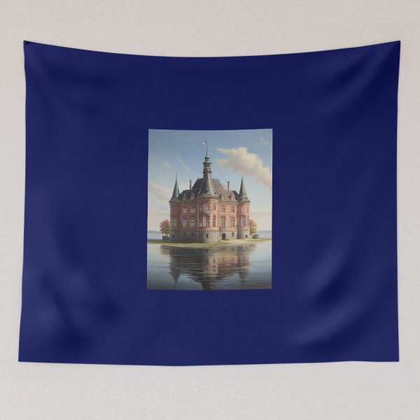 Item preview, Fairy-tale castle surrounded by water designed and sold by KilianSzmid.