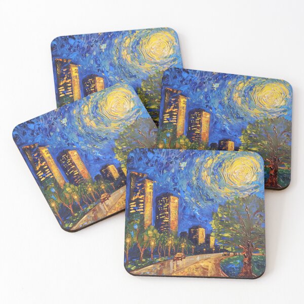 Item preview, Baton Rouge | Painting in the style of Vincent van Gogh designed and sold by ComicsFactory.