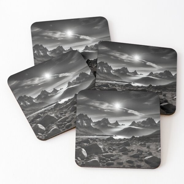 Item preview, Sunlit Serenity: HDR Monochromatic Landscape Art designed and sold by ShadeScapeArt.