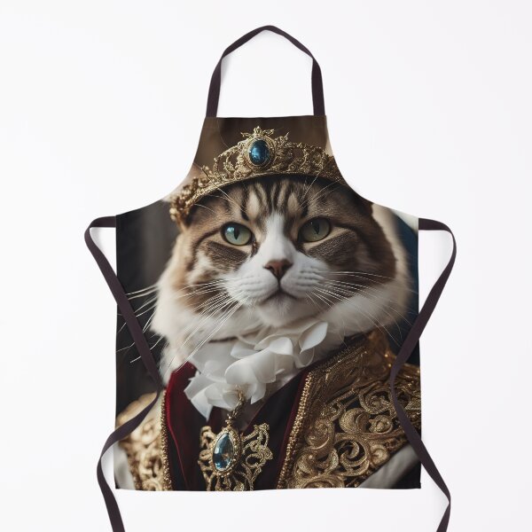 Item preview, Regal Majesty: Royal King Cat Portrait designed and sold by RK - Shop.