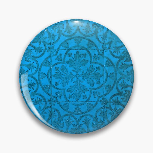 Item preview, Ornate light blue tiles designed and sold by SpectraScope.