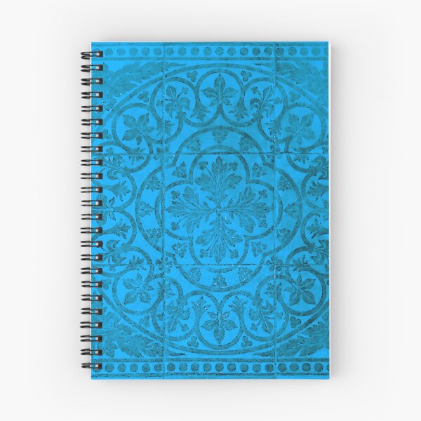 Item preview, Ornate light blue tiles designed and sold by SpectraScope.