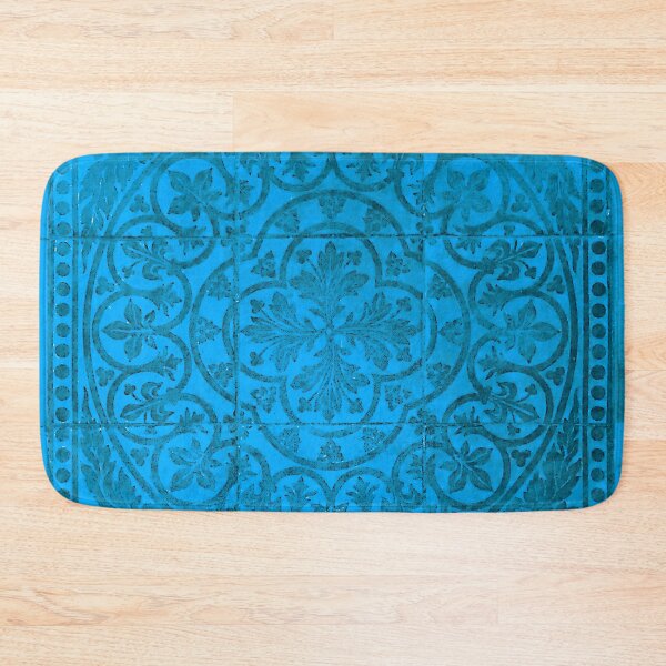 Item preview, Ornate light blue tiles designed and sold by SpectraScope.