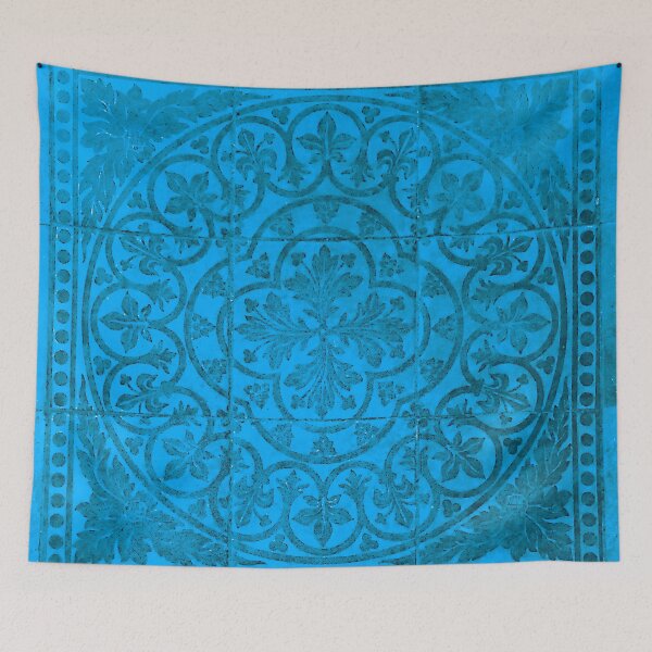 Item preview, Ornate light blue tiles designed and sold by SpectraScope.
