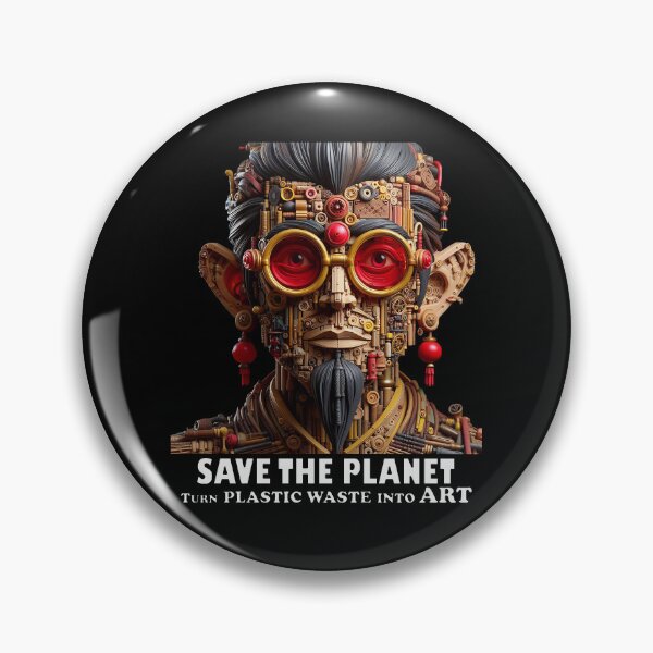 Item preview, Save the Planet Turn plastic waste into art 5 designed and sold by PictaNova.