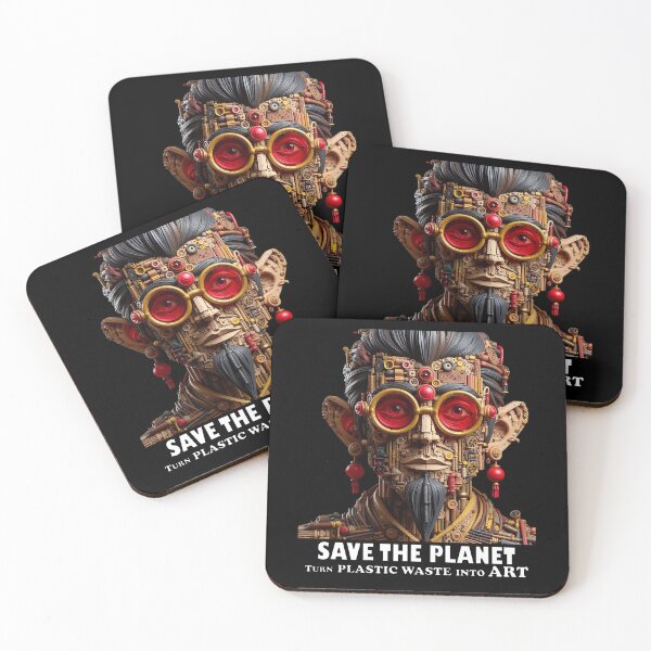Item preview, Save the Planet Turn plastic waste into art 5 designed and sold by PictaNova.