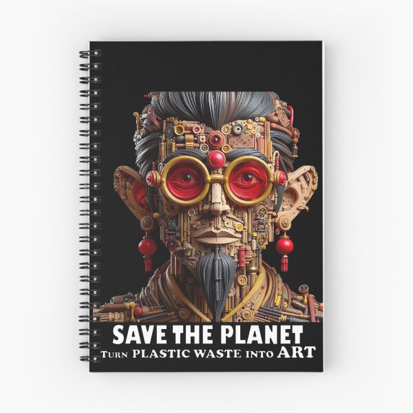 Item preview, Save the Planet Turn plastic waste into art 5 designed and sold by PictaNova.