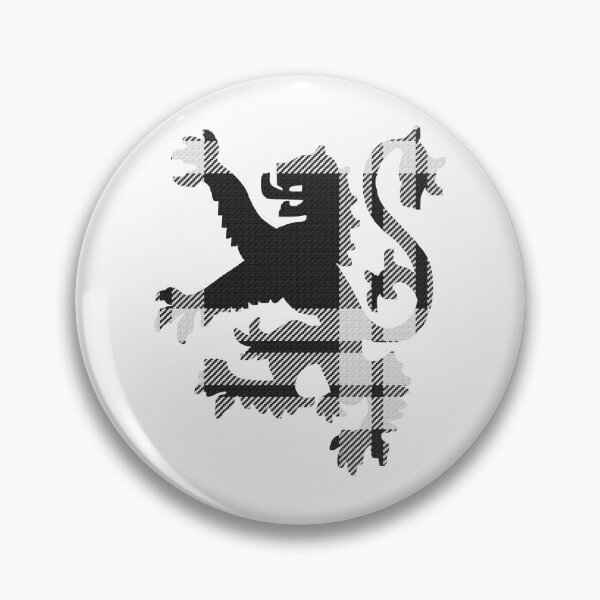 Item preview, MacFarlane Black and White Modern Tartan - Detailed designed and sold by DiscoGypsyFish.