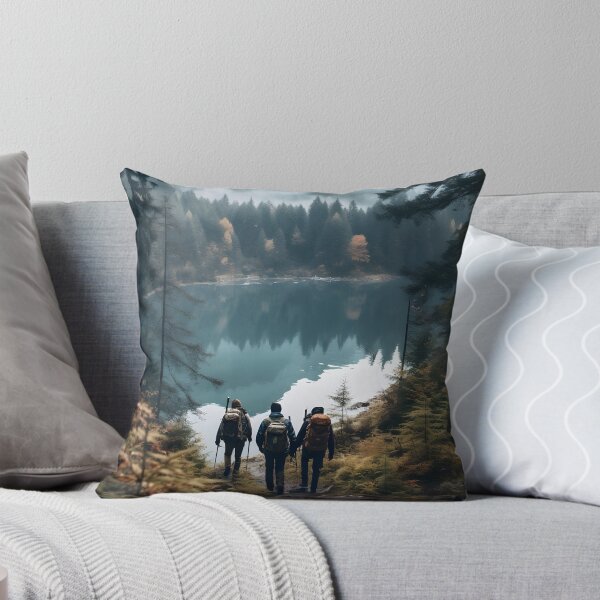 Item preview, Hiking in Autumn Solitude designed and sold by Shirtastically.