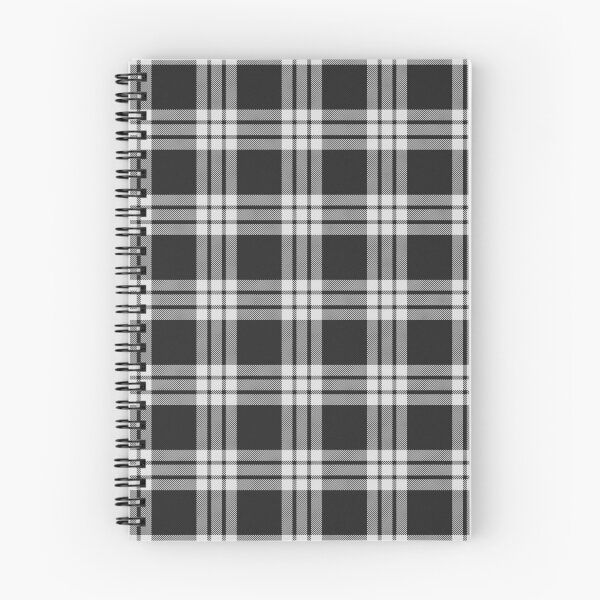 Item preview, MacFarlane Black and White Modern Tartan - Detailed designed and sold by DiscoGypsyFish.