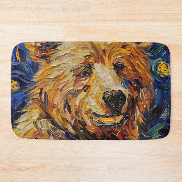 Item preview, Bear | Painting in the style of Vincent van Gogh designed and sold by ComicsFactory.