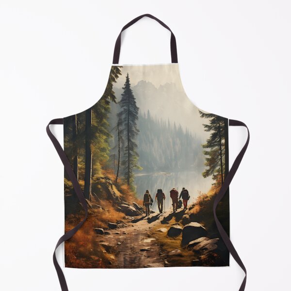 Item preview, Hiking Solitude in Autumn Nature designed and sold by Shirtastically.