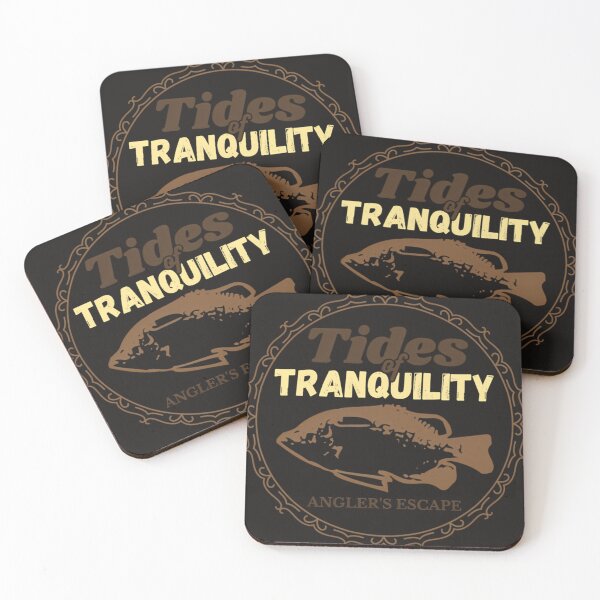 Item preview, Tides Of Tranquility Anglers Escape Serenity In Brown And Cream designed and sold by TIFFANTIMIGIO2.