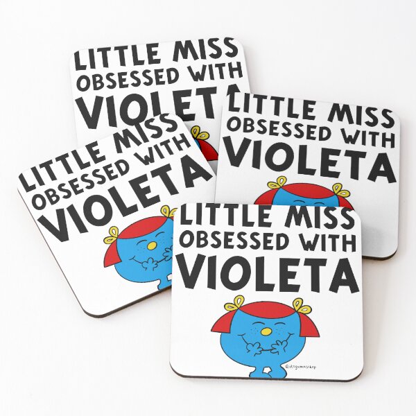 Item preview, little miss obsessed with violet designed and sold by itsgemasshop.
