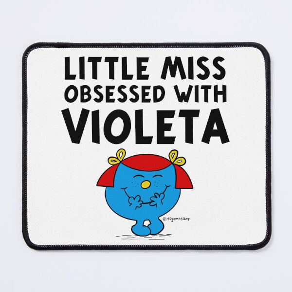 Item preview, little miss obsessed with violet designed and sold by itsgemasshop.