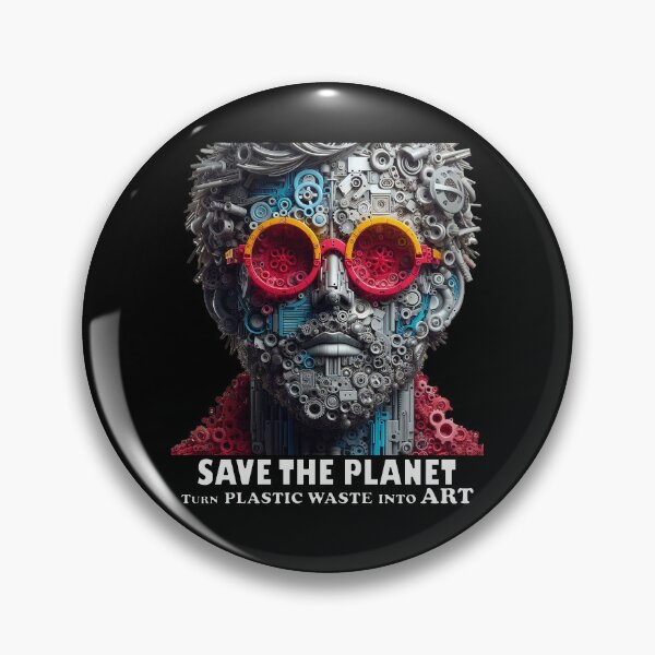 Item preview, Save the Planet Turn plastic waste into art 6 designed and sold by PictaNova.