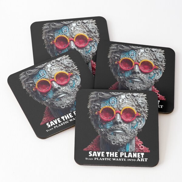 Item preview, Save the Planet Turn plastic waste into art 6 designed and sold by PictaNova.