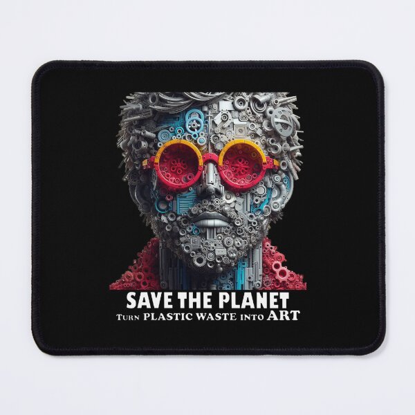 Item preview, Save the Planet Turn plastic waste into art 6 designed and sold by PictaNova.